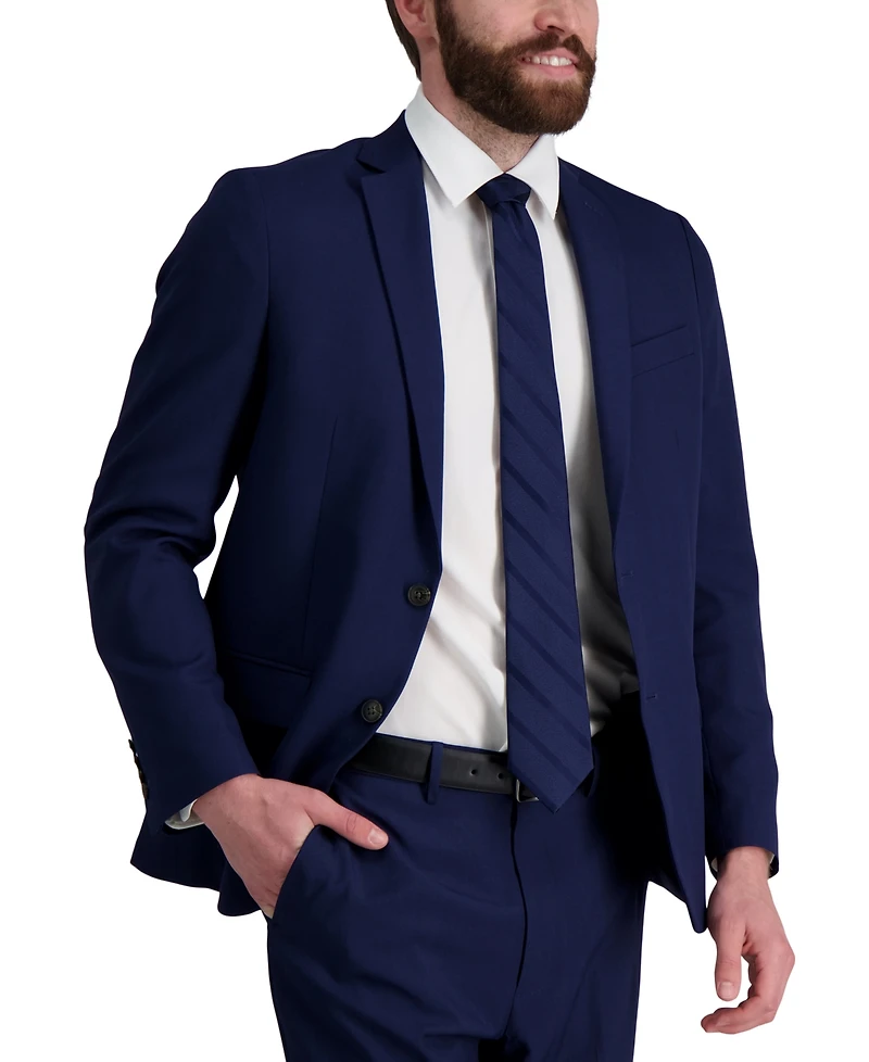 Tommy Hilfiger Men's Solid Textured Stripe Tie