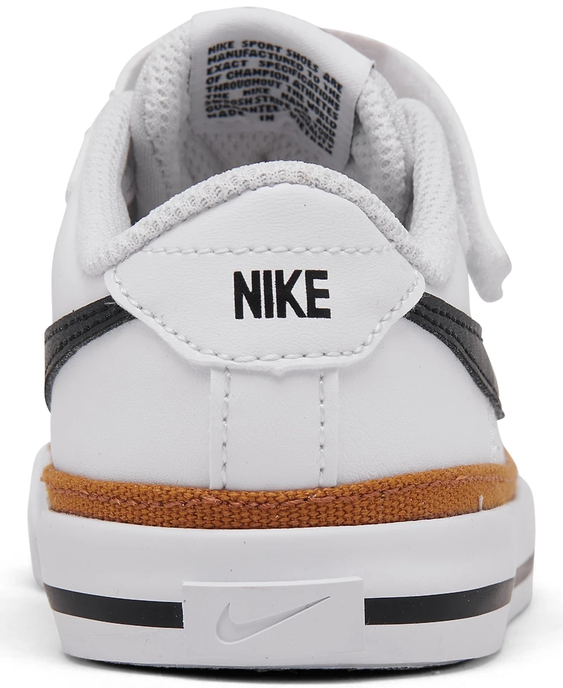 Nike Toddler Kids Court Legacy Adjustable Strap Closure Casual Sneakers from Finish Line