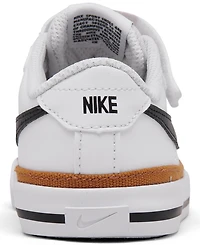 Nike Toddler Kids Court Legacy Adjustable Strap Closure Casual Sneakers from Finish Line