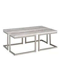 Steve Silver David 48" Modern Laminate Top Cocktail Table