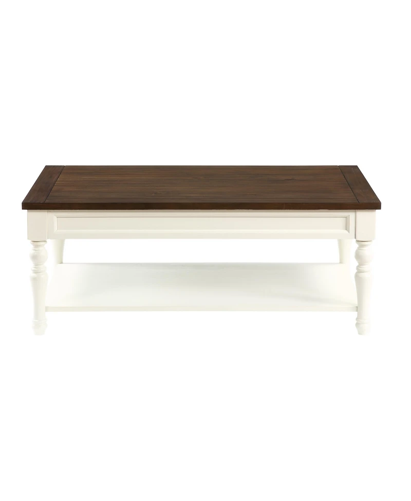 Steve Silver Joanna 48" Wooden Coffee Table