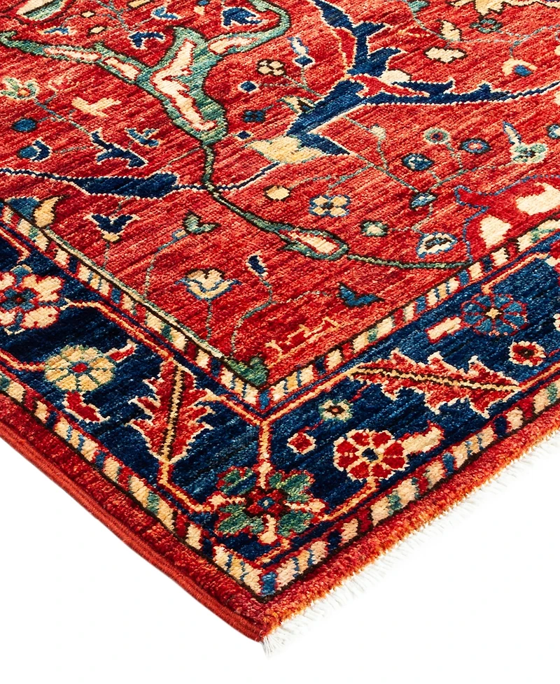 Adorn Hand Woven Rugs Serapi M1982 6'5" x 9'2" Area Rug