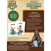 MasterPieces - Jr Ranger - Grumpy Old Bear Card Game for Kids