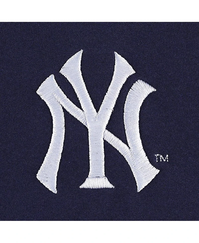 Men's Dunbrooke Navy, Heather Gray New York Yankees Alpha Full-Zip Jacket
