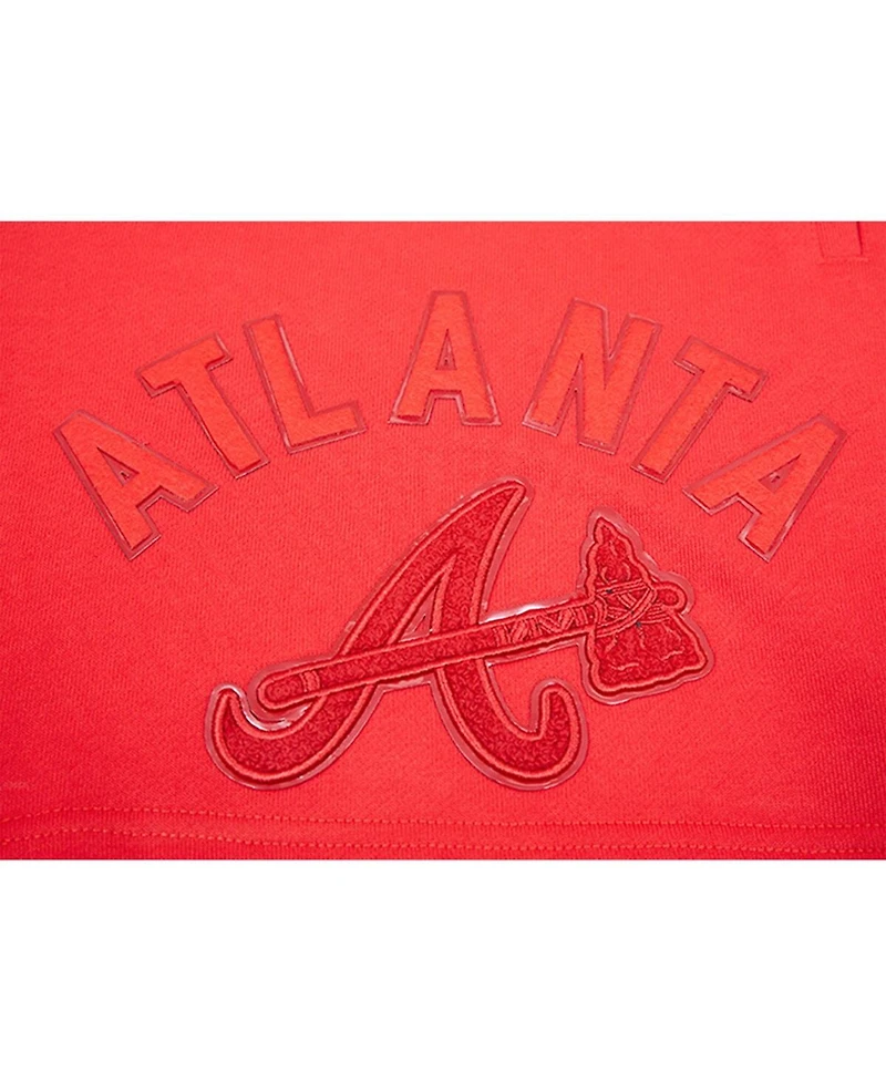 Men's Pro Standard Atlanta Braves Triple Red Classic Shorts