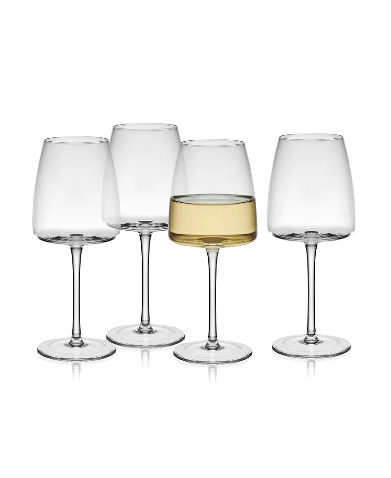 Mikasa Cora 13 Ounce White Wine Glass 4-Piece Set