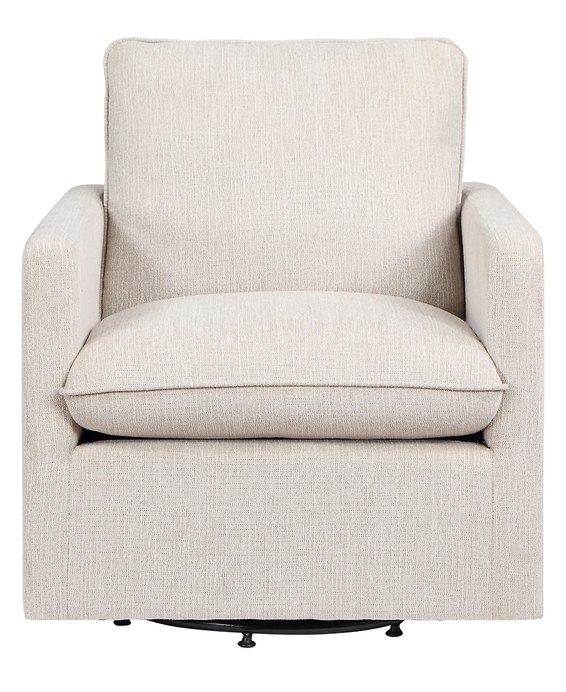Lilia 34.5" Cushion Back Swivel Chair