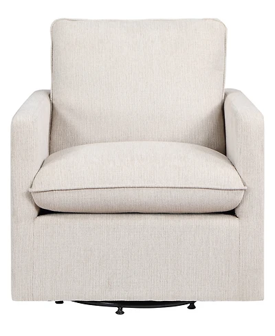 Lilia 34.5" Cushion Back Swivel Chair