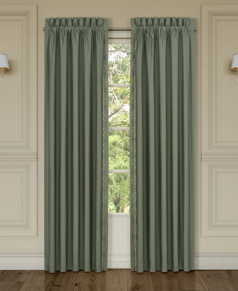 J Queen New York Soprano Window Panel Pair, 50" x 95"