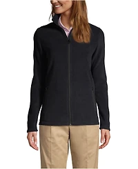 Lands' End Women's Full-Zip Mid-Weight Fleece Jacket