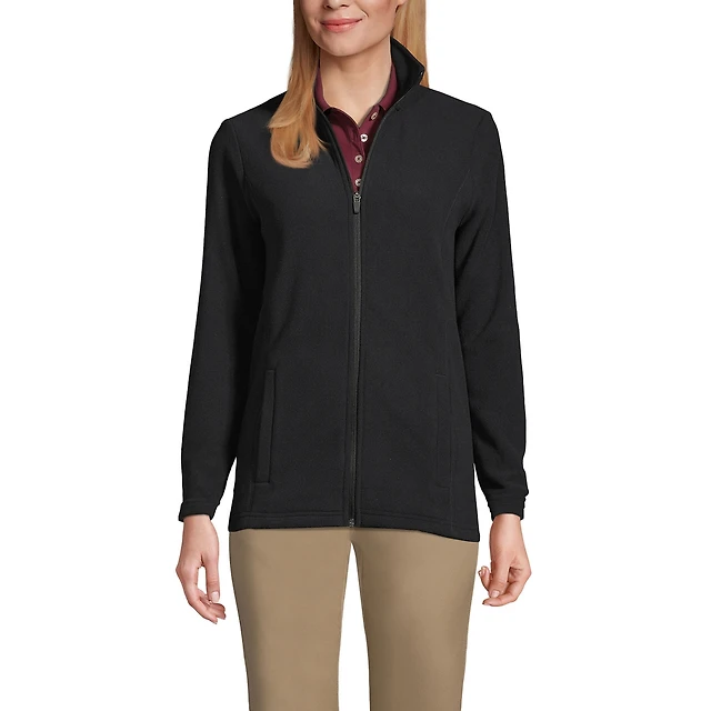 Lands' End Women's Tall Thermacheck 100 Fleece Jacket Arden Fair