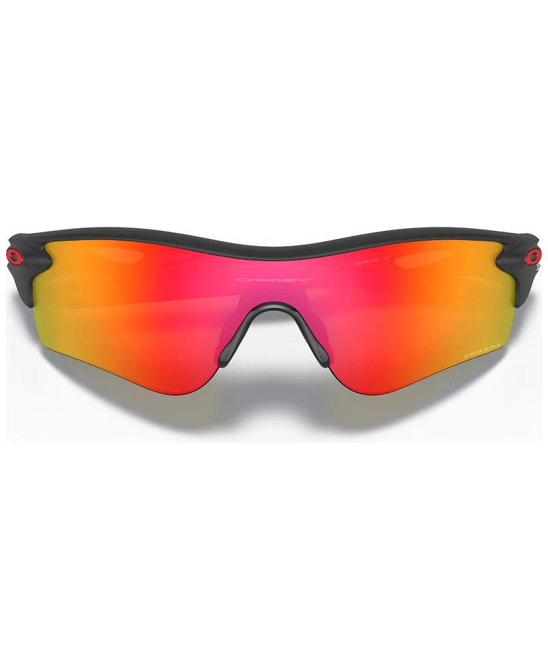 Oakley Men's Low Bridge Fit Sunglasses, OO9206 RadarLock Path 38