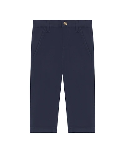 Andy & Evan Baby Boys Navy Twill Pants