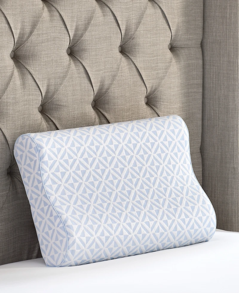 ProSleep Cool Comfort Memory Foam Contour Pillow, Oversized, Created for Macy's