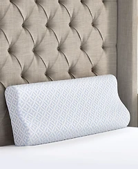 ProSleep Cool Comfort Memory Foam Contour Pillow, King, Created for Macy's