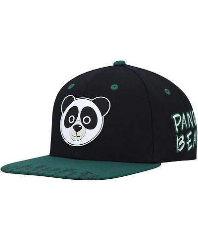 Big Boys Explore Black Explore Panda Snapback Hat