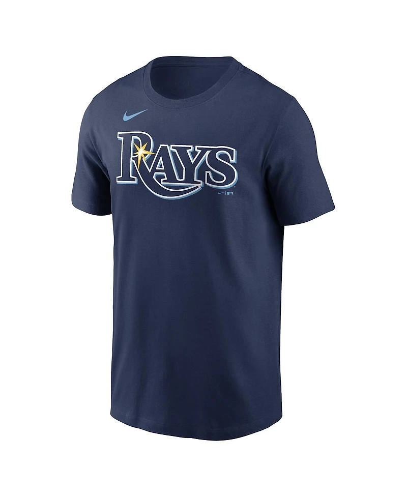 Men's Nike Fred McGriff Navy Tampa Bay Rays Name and Number T-shirt
