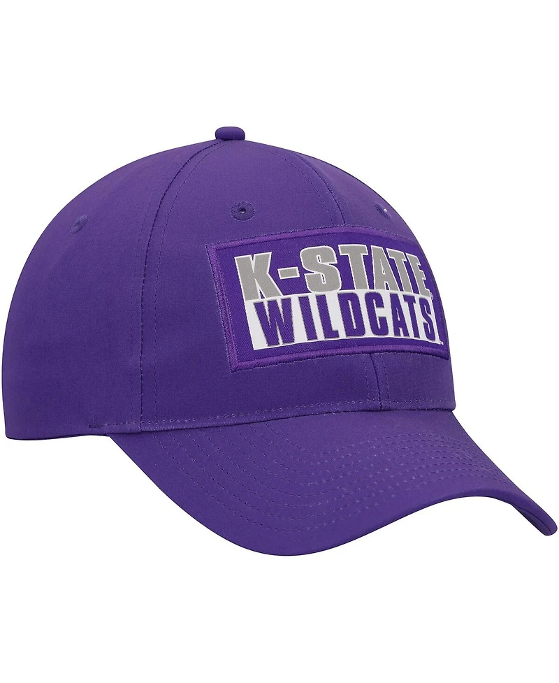 Men's Colosseum Purple Kansas State Wildcats Positraction Snapback Hat