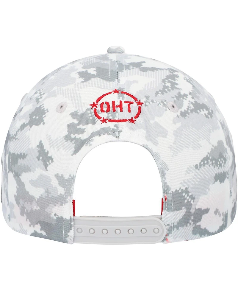 Men's Colosseum Camo Houston Cougars Oht Military-Inspired Appreciation Snapback Hat