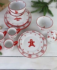 Euro Ceramica Winterfest Dinnerware Collection