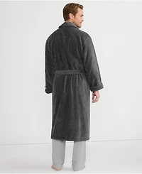 Lands' End Men's Calf Length Turkish Terry Robe
