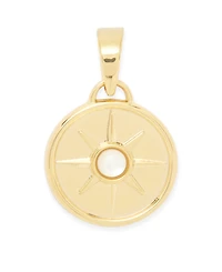brook & york 14K Gold-Plated Rosa Cultured Mother of Pearl Charm