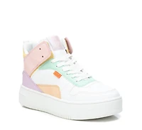Women's Sneakers White With Multicolor Accent