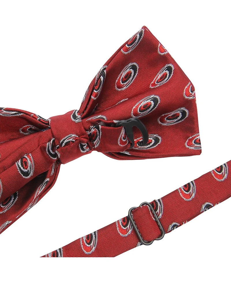 Men's Red Carolina Hurricanes Repeat Bow Tie