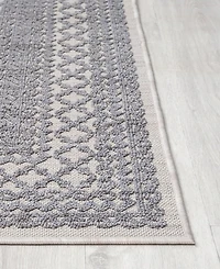 Lr Home Closeout! Wagner WAGNR8229A 5' x 7' Outdoor Area Rug