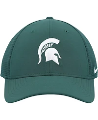 Men's Nike Green Michigan State Spartans Legacy91 Meshback Swoosh Performance Flex Hat
