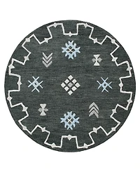 Closeout! Lr Home Valentin VLNTA03563 5' x 5' Round Area Rug