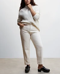 Mango Women's Mom High-Waist Jeans