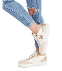 Xti Women's Casual Sneakers Gold