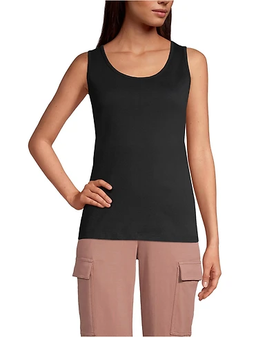 Lands' End Women's Cotton Tank Top