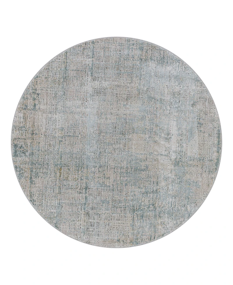 Livabliss Brunswick Bwk-2301 6'7" x 6'7" Round Area Rug