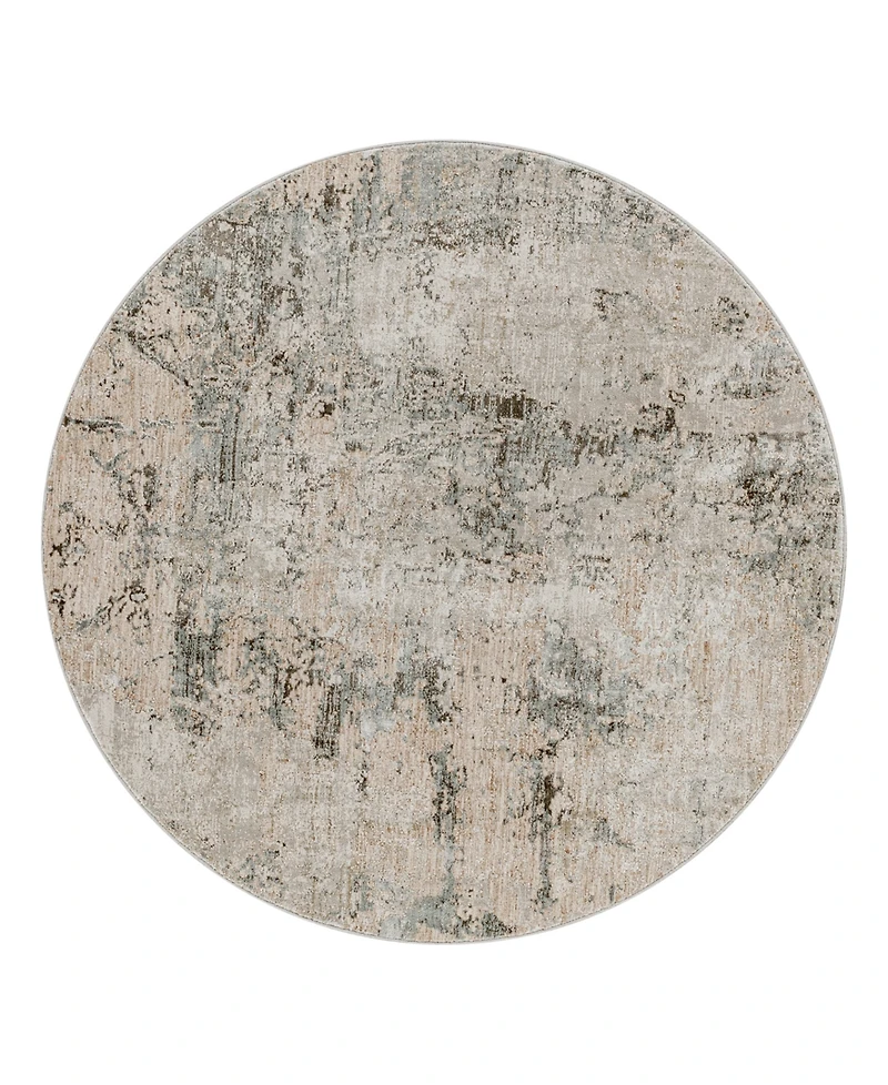 Livabliss Brunswick Bwk-2308 6'7" x 6'7" Round Area Rug