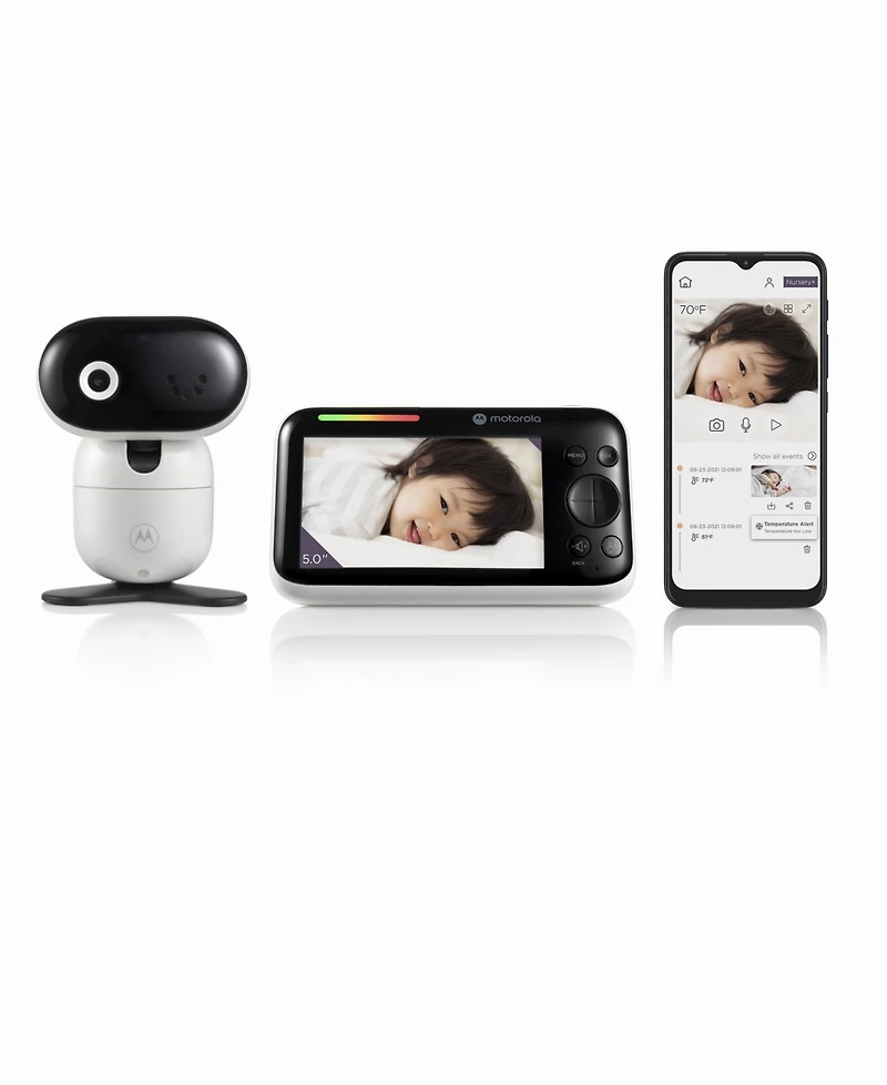 Motorola Hd Connect 5.0" Wi-Fi Hd Motorized Video Baby Monitor