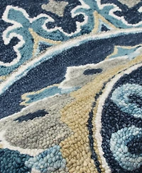 Lr Home Valentin Vlnta-569 7' x 7' Round Area Rug