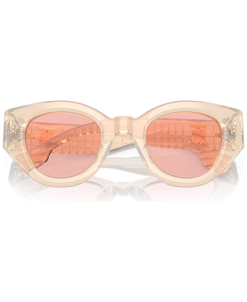 Burberry Women's Low Bridge Fit Sunglasses, Meadow