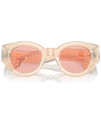 Burberry Women's Low Bridge Fit Sunglasses, Meadow