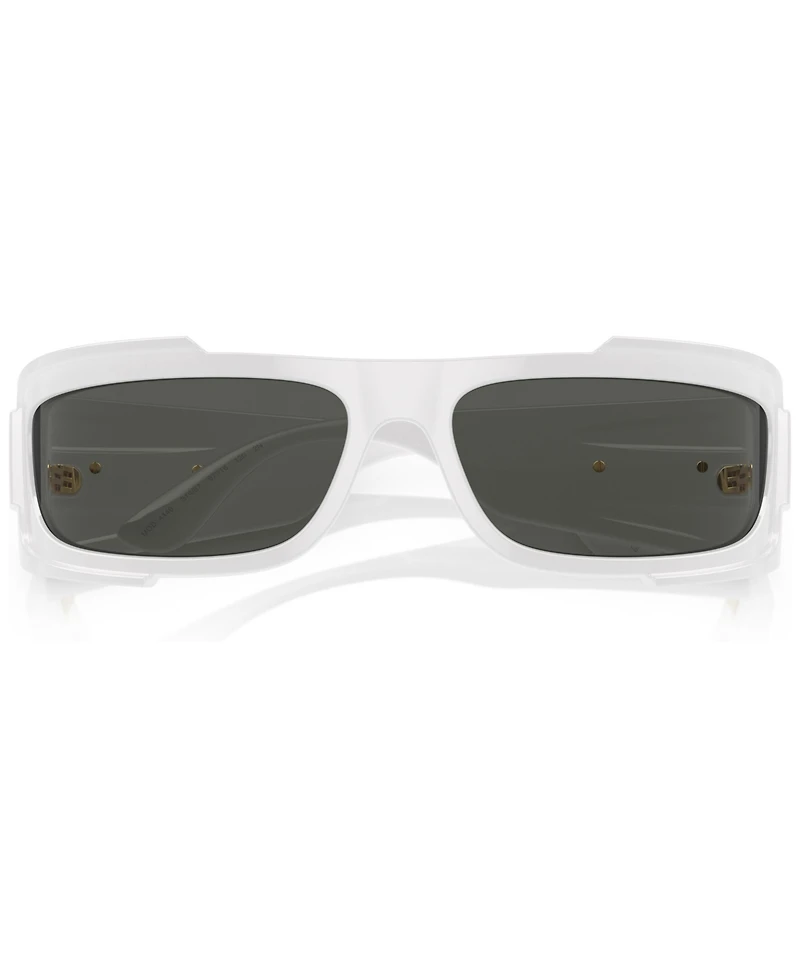 Versace Men's Rectangle Wrap Sunglasses, VE4446