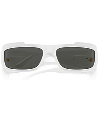 Versace Men's Rectangle Wrap Sunglasses, VE4446