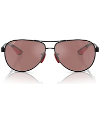 Ray-Ban Men's Polarized Sunglasses, RB8331M Scuderia Ferrari Collection