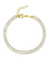 And Now This Cubic Zirconia Baguette Bracelet