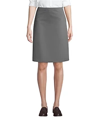 Lands' End Women's Blend Chino Skort Top of Knee