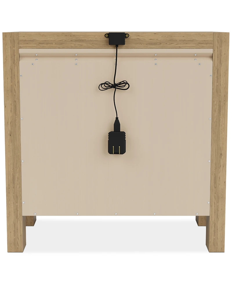 Davie 3-Drawer Nightstand