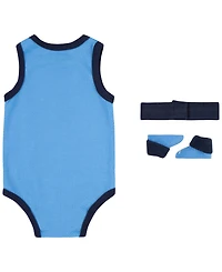 Jordan Baby Boys and Baby Girls Mesh Jersey Gift Box, 3 Piece Set