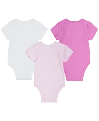 Nike Baby Boys or Baby Girls Mini Me Essential Bodysuits, Pack of 3