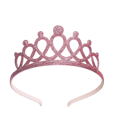 Sweet Wink Girls Pink Tiara Headband