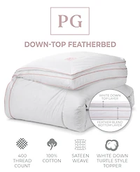 Pillow Gal Down-Top Featherbed Mattress Topper, California King